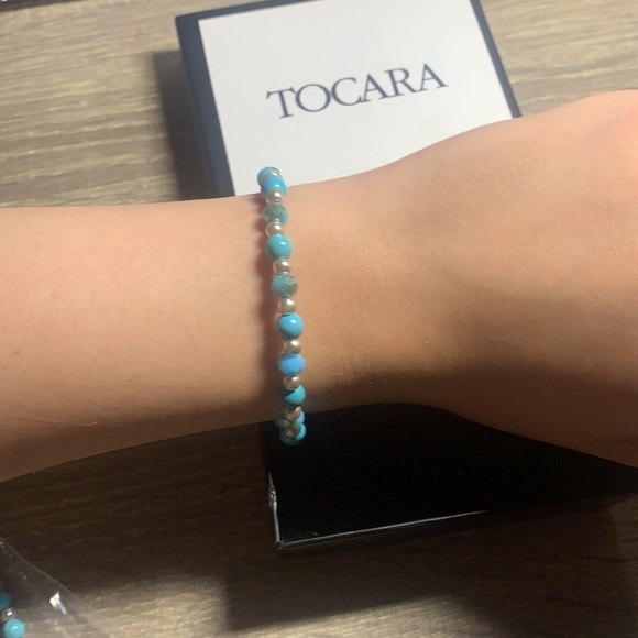 blue aqua bracelet 2 available !! sm size - Picture 2 of 2